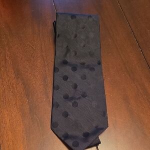 Valentino Classic Black Tie, Italian Silk